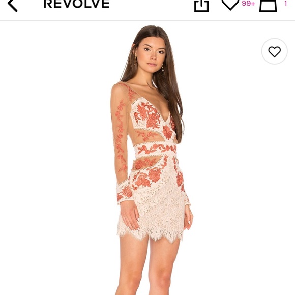 Revolve For Love & Lemons Matador Tulle Dress - Picture 3 of 9